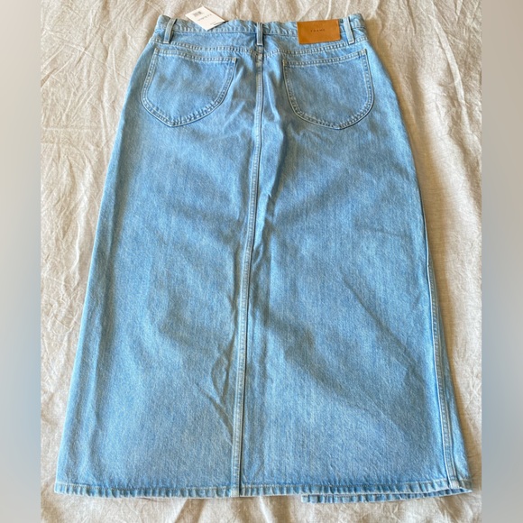 Frame Denim Le Italiene Denim MidMaxi Skirt - Picture 13 of 16